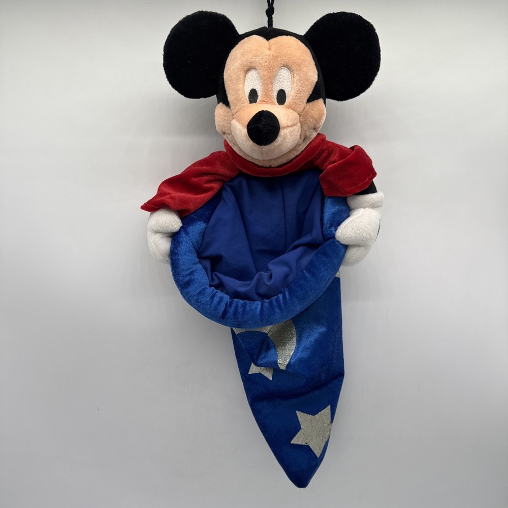 Mickey Mouse Wizard Christmas Holiday Stocking Fantasia Walt Disney World